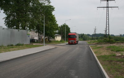 Przebudowa drogi gminnej nr 208040N przy ulicy Przemysłowej w Kętrzynie