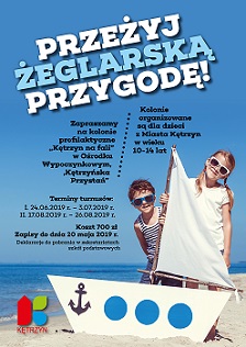 Przeżyj żeglarską przygodę! – Kolonie dla dzieci 10-14 lat.