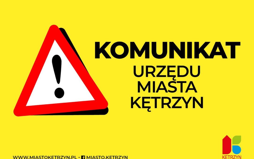 Informacja o zmianie godzin pracy Urzędu