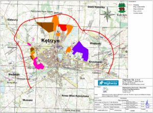 plan obwodnicy kętrzyna