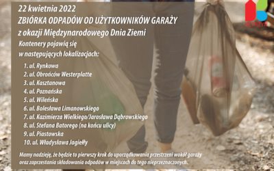 INFORMACJA W SPRAWIE ODBIORU ODPADÓW Z KOMPLEKSÓW GARAŻOWYCH