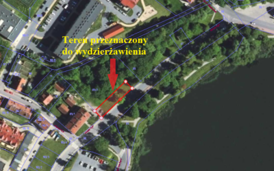 Dzierżawa części nieruchomości położonej w Kętrzynie przy ul. Michała Kajki