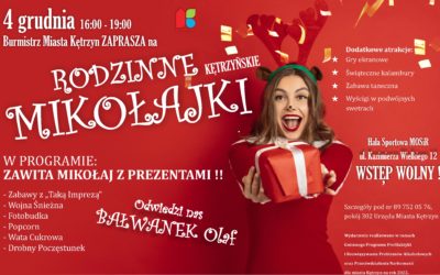 Zapraszamy na Rodzinne Mikołajki w Kętrzynie!