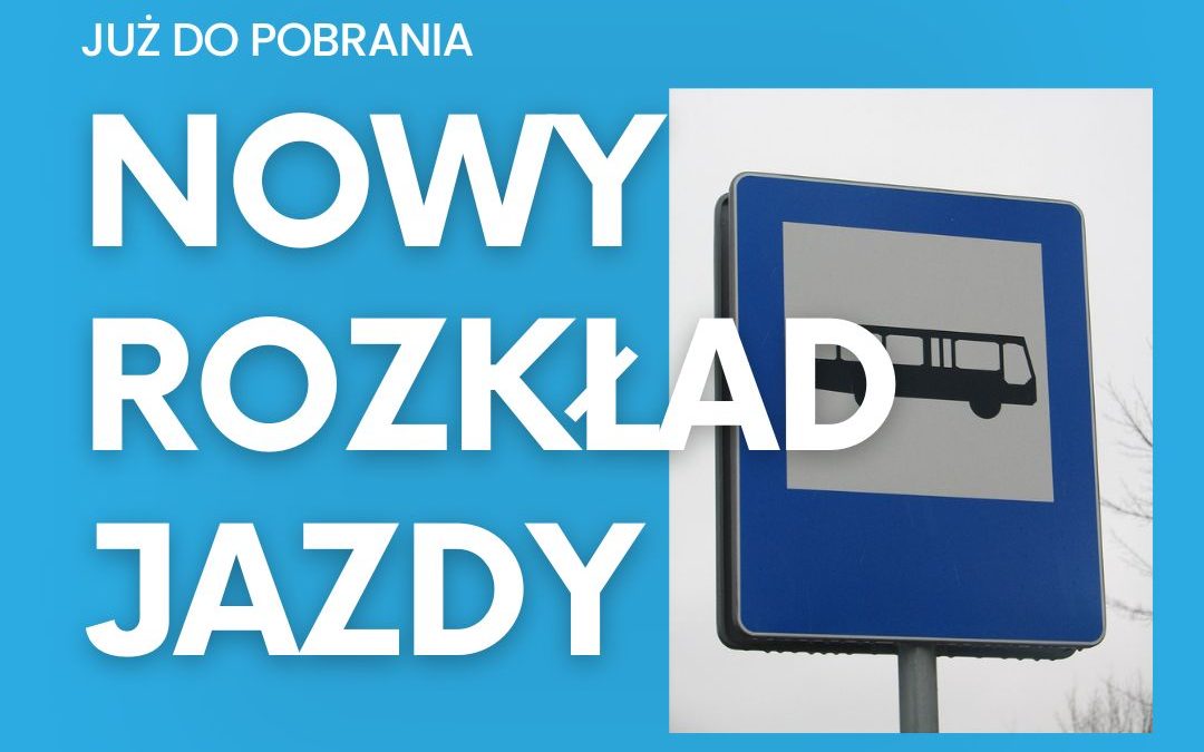 Nowy rozkład jazdy autobusów komunikacji miejskiej
