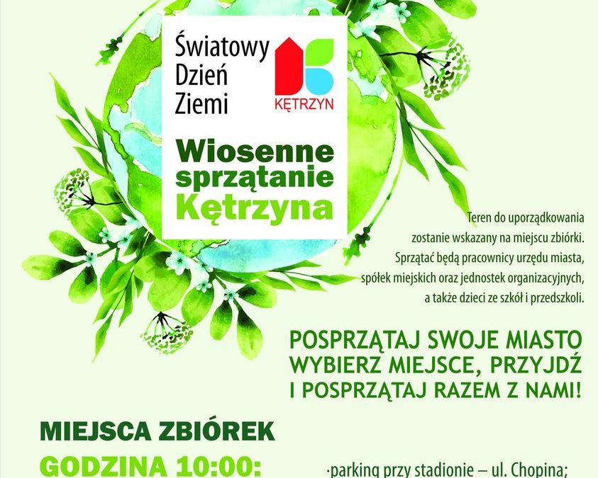 Zapraszamy na Światowy Dzień Ziemi w Kętrzynie