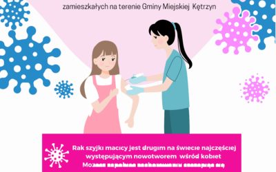 Gminny Program Profilaktyki Zakażeń Wirusem Brodawczaka Ludzkiego (HPV) na lata 2023-2024.