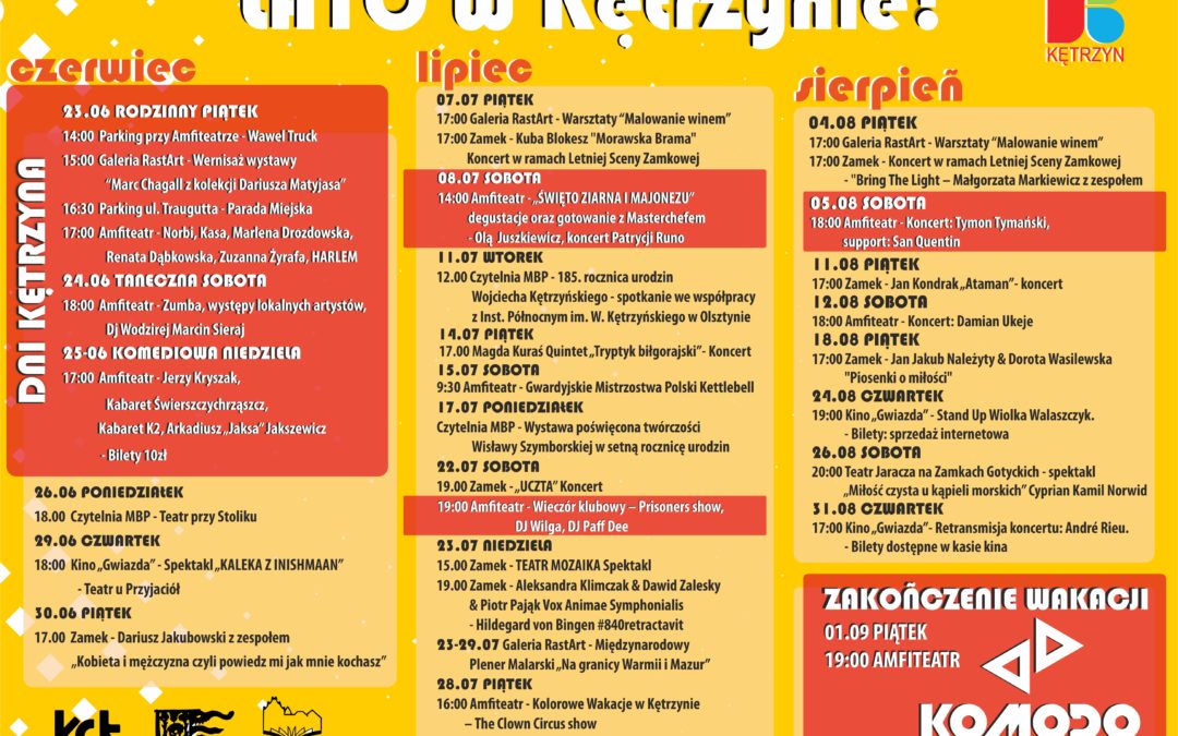 Kalendarz Kętrzyńskiego Lata 2023