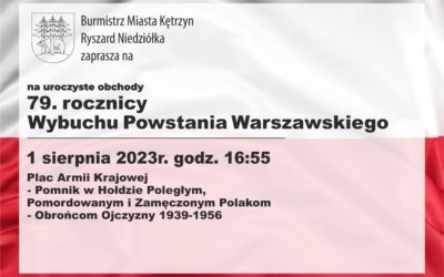 Obchody 79. rocznicy Wybuchu Powstania Warszawskiego